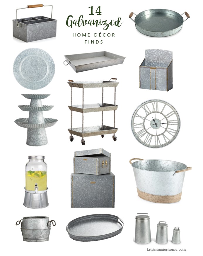 RoundUp Galvanized Home Decor Kristin Maier Home